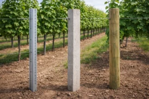 stubovi za vinograd poređenje